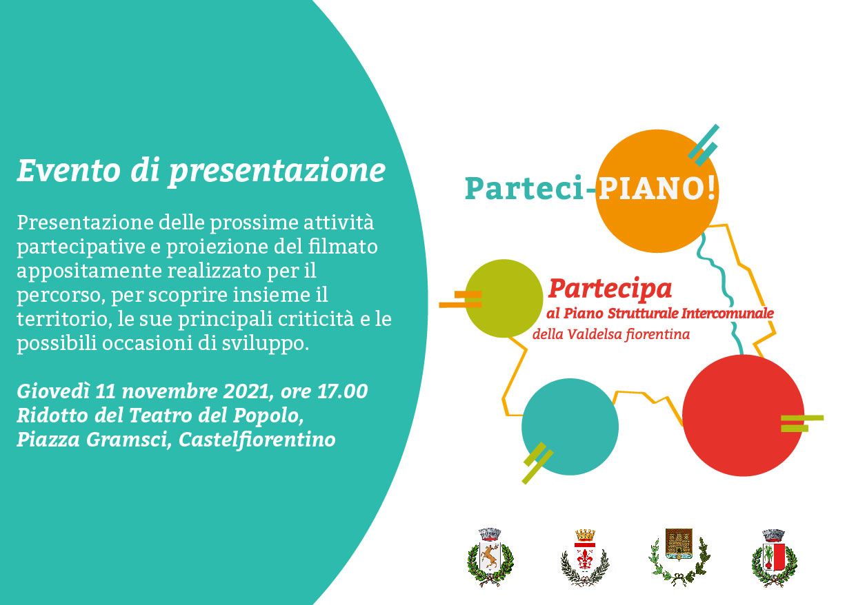 Parteci-PIANO! Laboratori per disegnare il futuro del territorio 