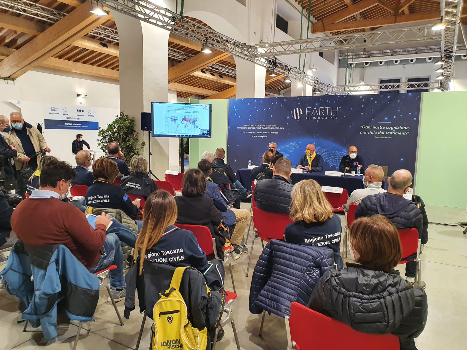 La Protezione civile dell'Empolese Valdelsa presenta i suoi progetti a Earth Tecnology Expo 