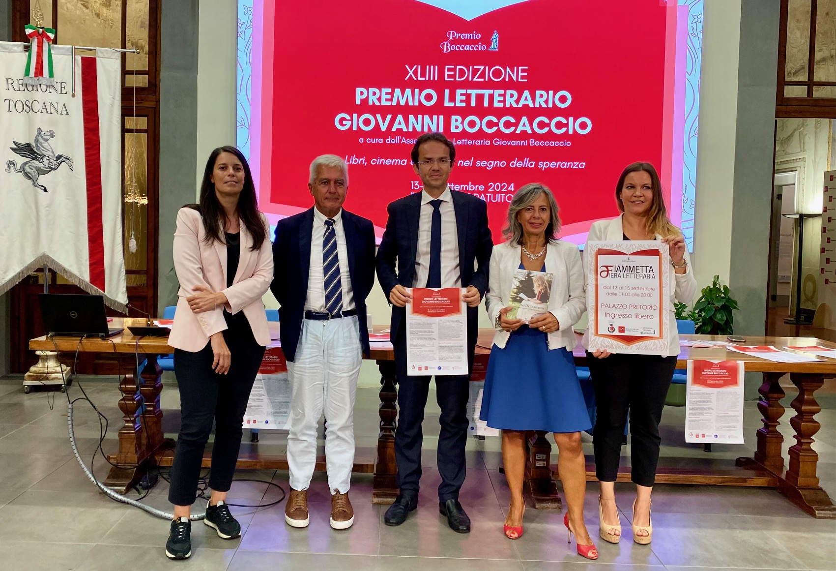 A Corrado Augias, Pegah Moshir Pour, Giuseppe Montesano e Toni Servillo il premio Boccaccio