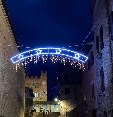 Natale a Certaldo, atmosfere da sogno a Palazzo Pretorio