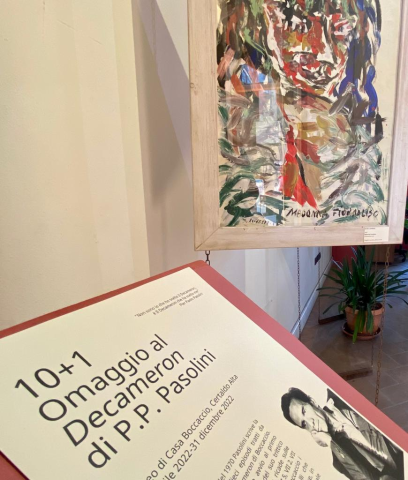 Il Decameron di P.P. Pasolini, a Casa Boccaccio la mostra-omaggio
