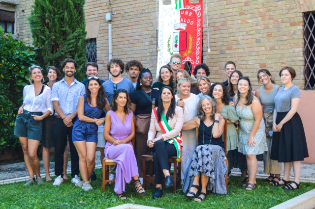 Studenti americani a Certaldo Alto per “Italy Intensives”