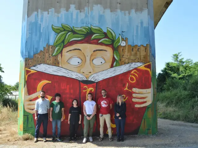 Nuovo murale a Certaldo: opera del prof. Masullo e di tre studenti