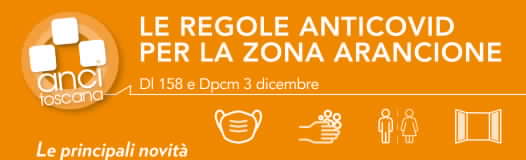 Toscana arancione dal 6 dicembre 